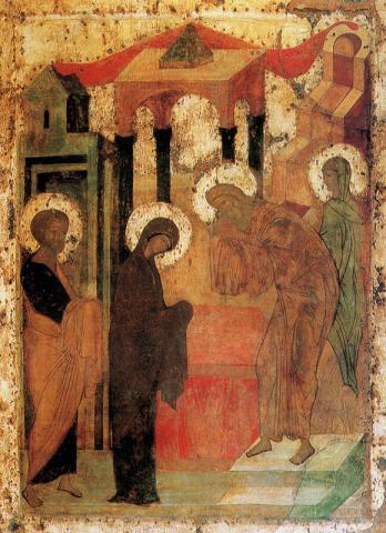 Meeting of the Lord. Andrey Rublev