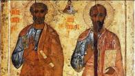 Embedded thumbnail for 2026.07.12. Peter and Paul: A Fisherman, a Pharisee, One Repentance. Sermon by Priest Andrew Allen