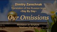 Embedded thumbnail for 2024.05.19. Meditation on Matt. 25:42-43 (Our Omissions)